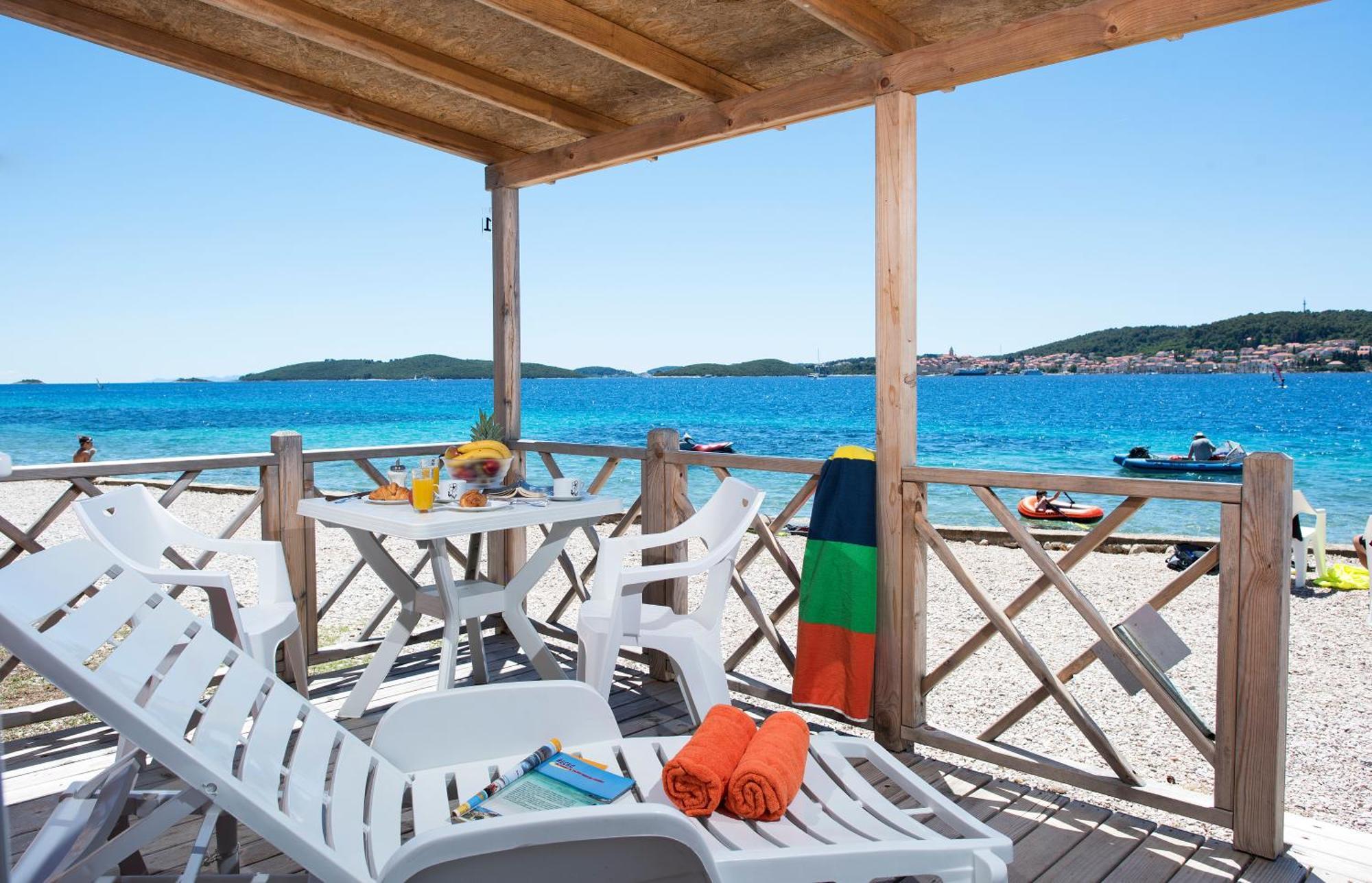 Mobile Homes Camp Perna - Adriatic Kampovi أوروبيتش المظهر الخارجي الصورة